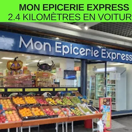 아파트 - La Cigogne - Balcon - Vue Degagee - Netflix - Wifi Fibre - Parking Gratuit - Quartier Populaire 콜마