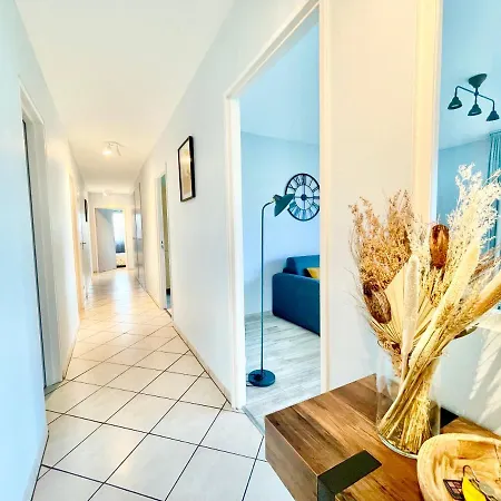 - La Cigogne - Balcon - Vue Degagee - Netflix - Wifi Fibre - Parking Gratuit - Quartier Populaire 콜마