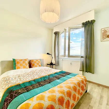 - La Cigogne - Balcon - Vue Degagee - Netflix - Wifi Fibre - Parking Gratuit - Quartier Populaire * 콜마