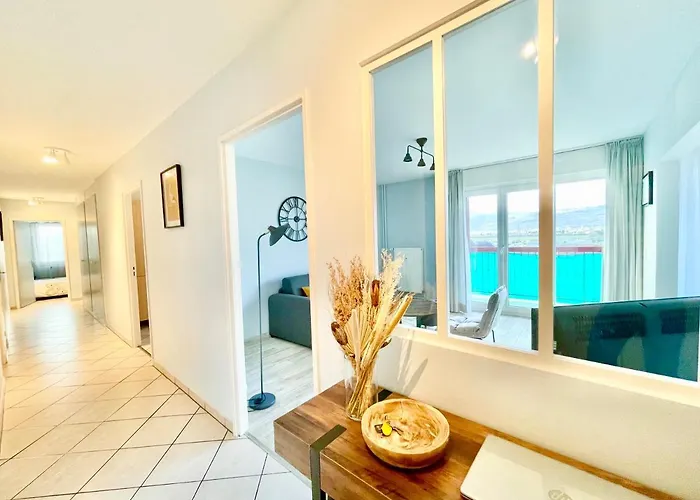 - La Cigogne - Balcon - Vue Degagee - Netflix - Wifi Fibre - Parking Gratuit - Quartier Populaire *