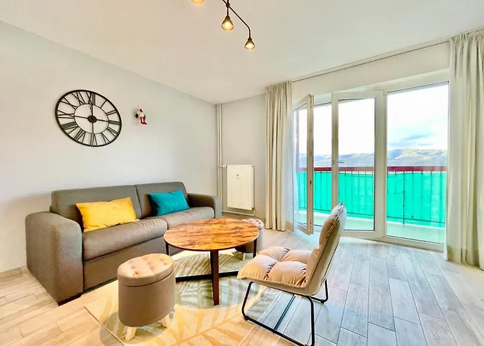 Appartamento - La Cigogne - Balcon - Vue Dégagée - Netflix - Wifi Fibre - Parking Gratuit - Quartier Populaire