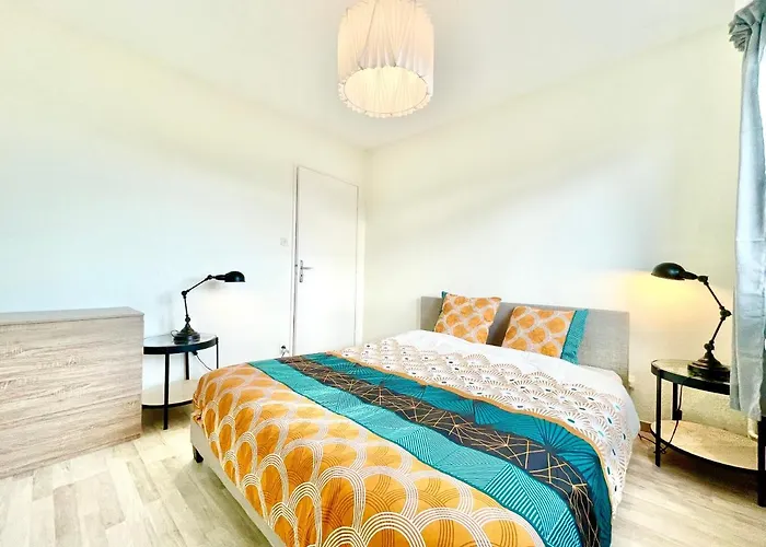 Appartamento - La Cigogne - Balcon - Vue Dégagée - Netflix - Wifi Fibre - Parking Gratuit - Quartier Populaire Colmar