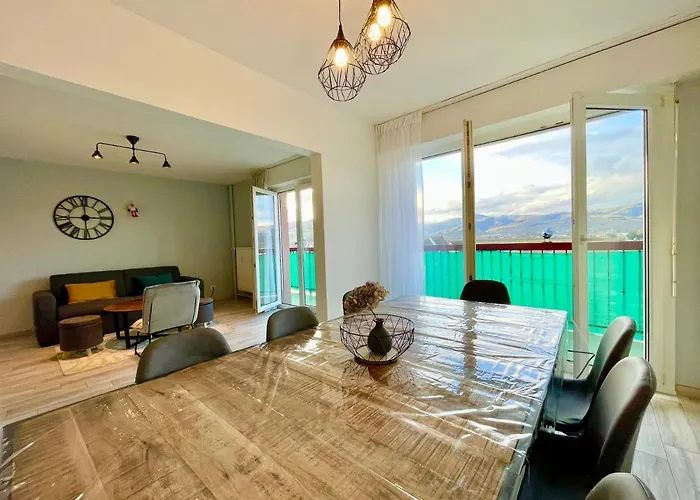 アパート - La Cigogne - Balcon - Vue Degagee - Netflix - Wifi Fibre - Parking Gratuit - Quartier Populaire *