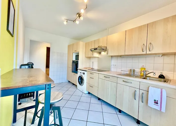 - La Cigogne - Balcon - Vue Degagee - Netflix - Wifi Fibre - Parking Gratuit - Quartier Populaire コルマール